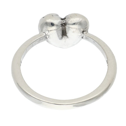 Chrome Hearts BUBBLGM HEART 925 Silver Ring Size ONE SIZE