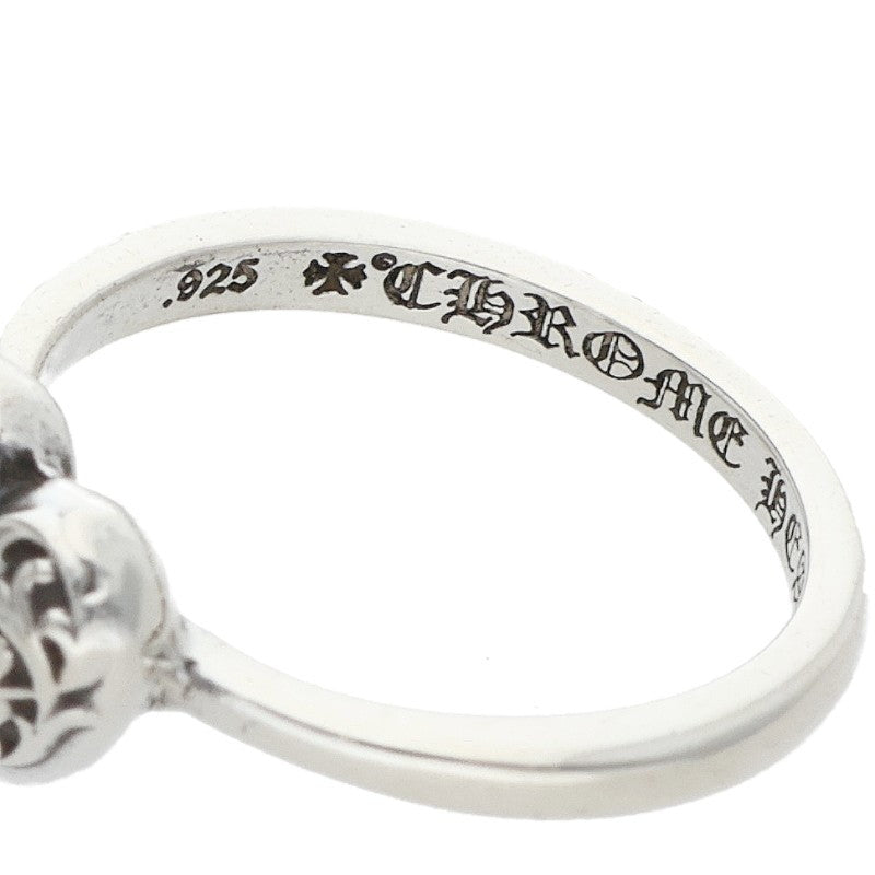 Chrome Hearts BUBBLGM HEART 925 Silver Ring Size ONE SIZE