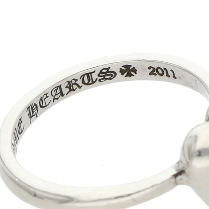 Chrome Hearts BUBBLGM HEART 925 Silver Ring Size ONE SIZE