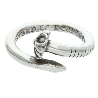 Chrome Hearts NAIL CRSBALL 925 Silver Ring Size US 7.5
