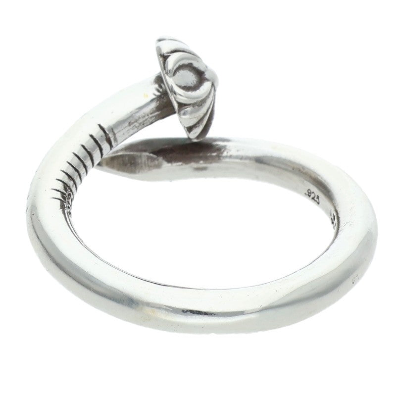 Chrome Hearts NAIL CRSBALL 925 Silver Ring Size US 7.5
