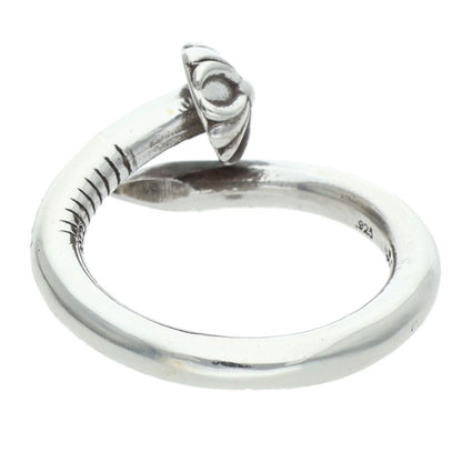 Chrome Hearts NAIL CRSBALL 925 Silver Ring Size US 7.5