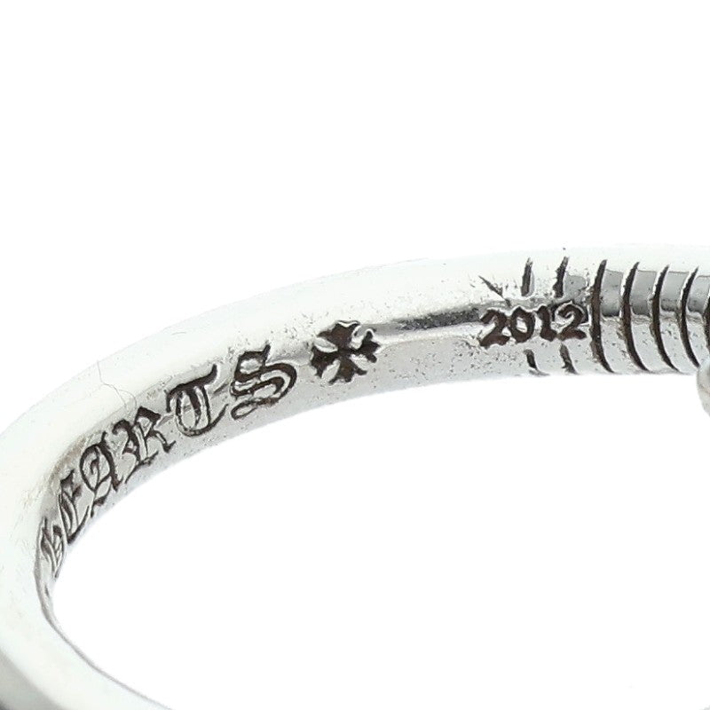 Chrome Hearts NAIL CRSBALL 925 Silver Ring Size US 7.5