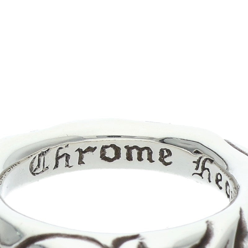 Chrome Hearts SCRL BAND 925 Silver Ring Size US 7