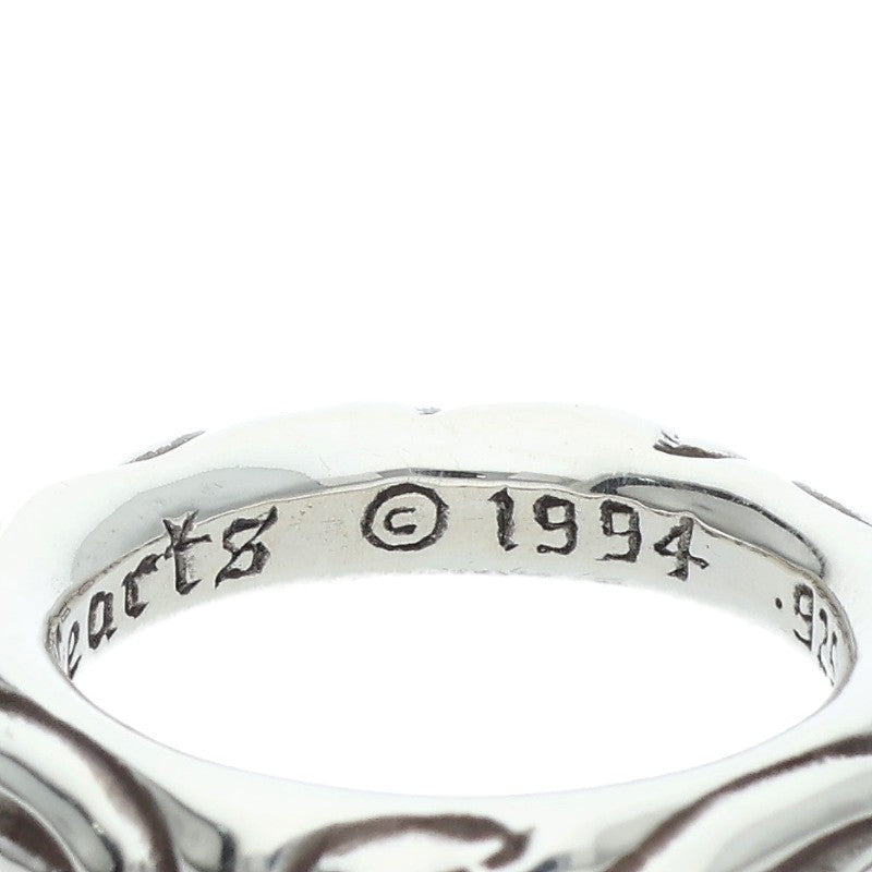 Chrome Hearts SCRL BAND 925 Silver Ring Size US 7