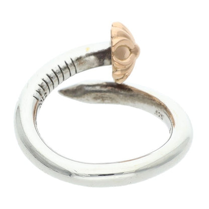 Chrome Hearts NAIL CRSBALL W GLD Ring 925/22K Size US 6.5