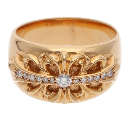 Chrome Hearts 22K Floral Cross Pave Diamond Size ONE SIZE