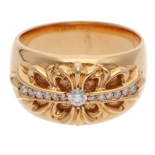Chrome Hearts 22K Floral Cross Pave Diamond Size ONE SIZE