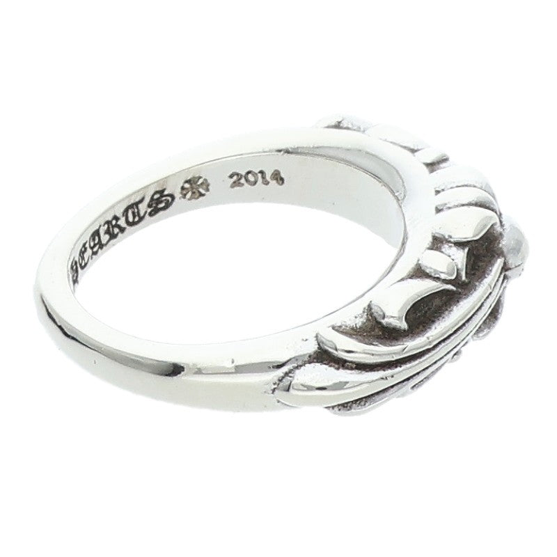 Chrome Hearts Baby Classic Floral Cross Silver Size JP 5