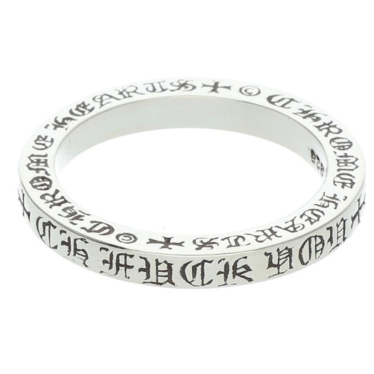 Chrome Hearts 3mm Spacer Fuck You 925 Silver Size ONE SIZE