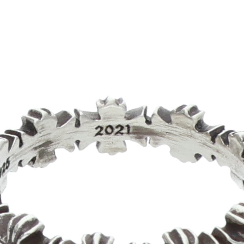 Chrome Hearts TINY E CH PLS BAND 925 Silver Size ONE SIZE