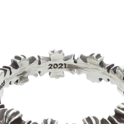 Chrome Hearts TINY E CH PLS BAND 925 Silver Size ONE SIZE