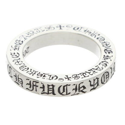 Chrome Hearts 3mm Spacer Fuck You 925 Silver Size ONE SIZE