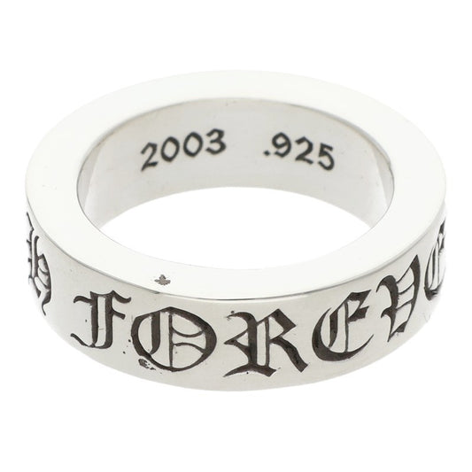 Chrome Hearts 6mm Spacer Forever Silver Ring Size ONE SIZE