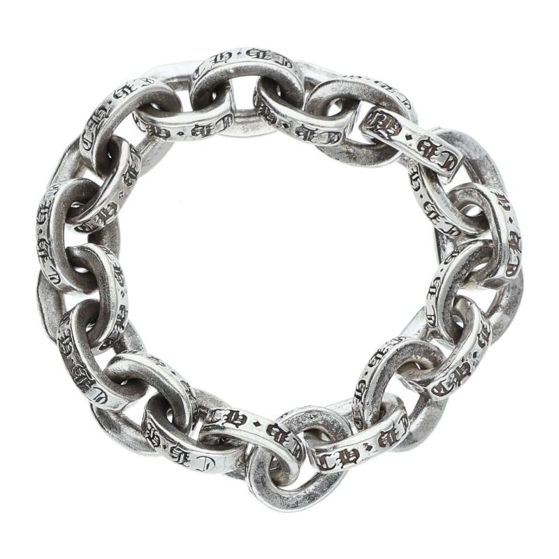 Chrome Hearts PAPER CHAIN RING Silver Ring Size ONE SIZE