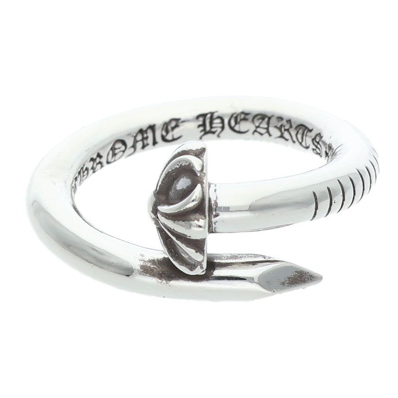 Chrome Hearts NAIL CRSBALL Silver Ring Size ONE SIZE