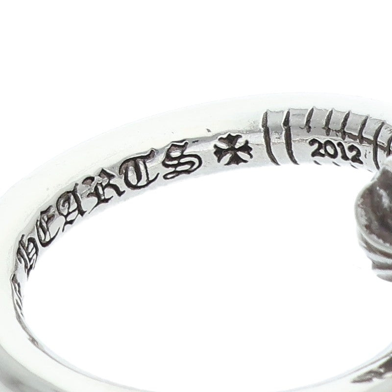 Chrome Hearts NAIL CRSBALL Silver Ring Size ONE SIZE