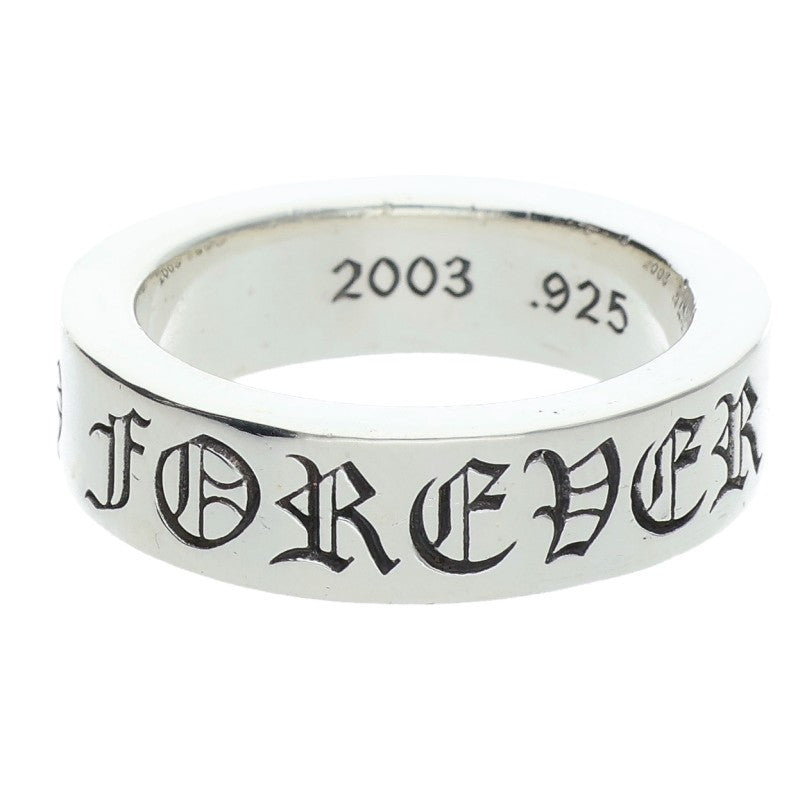 Chrome Hearts 6mm Spacer Forever Silver Ring Size ONE SIZE