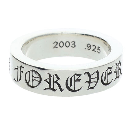 Chrome Hearts 6mm Spacer Forever Silver Ring Size ONE SIZE