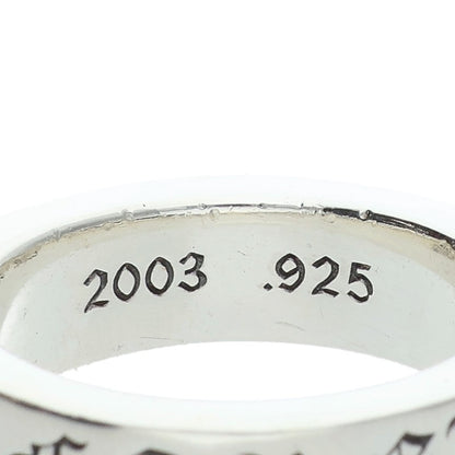 Chrome Hearts 6mm Spacer Forever Silver Ring Size ONE SIZE