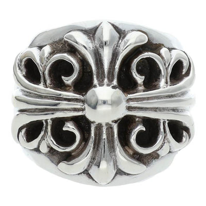 Chrome Hearts Keeper Sterling Silver Ring Size US 7.5