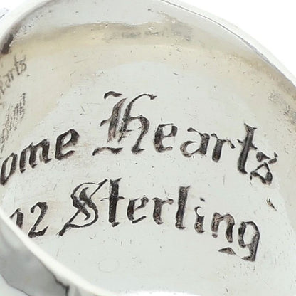 Chrome Hearts Keeper Sterling Silver Ring Size US 7.5