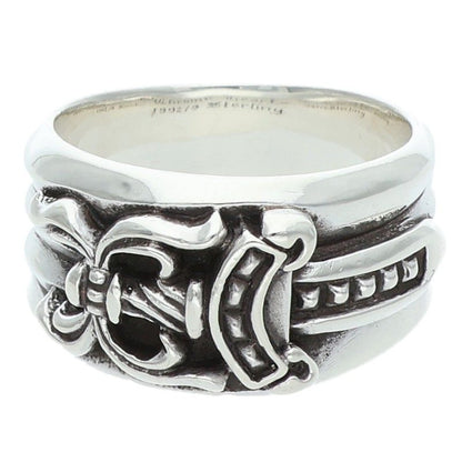 Chrome Hearts Dagger Sterling Silver Ring Size ONE SIZE