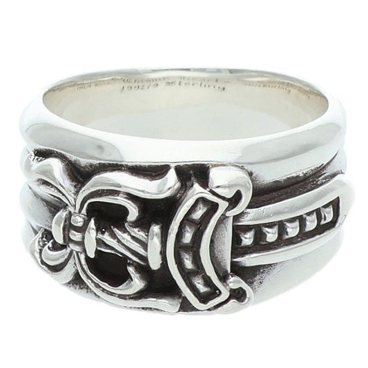 Chrome Hearts Dagger Sterling Silver Ring Size ONE SIZE