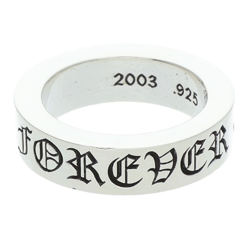 Chrome Hearts 6mm Spacer Forever Silver Ring Size ONE SIZE