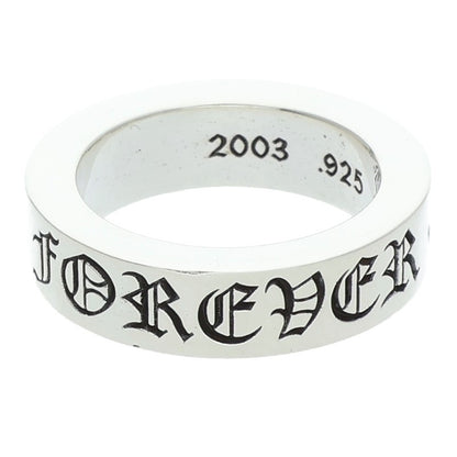 Chrome Hearts 6mm Spacer Forever Silver Ring Size ONE SIZE