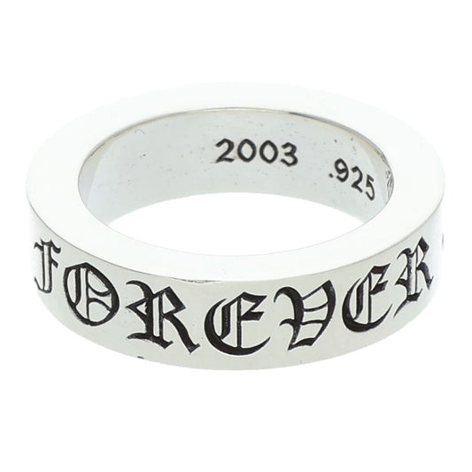 Chrome Hearts 6mm Spacer Forever Silver Ring Size ONE SIZE