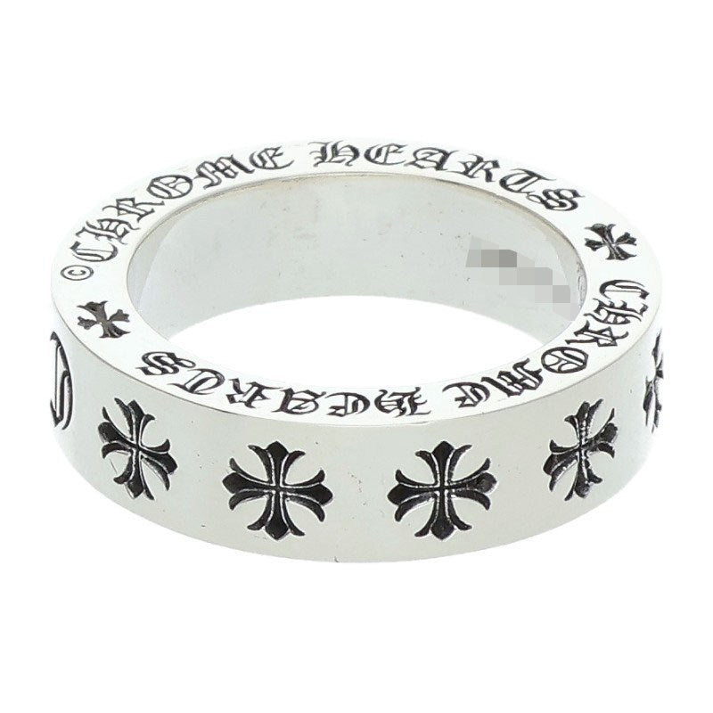 Chrome Hearts 6mm Spacer Forever Silver Ring Size ONE SIZE