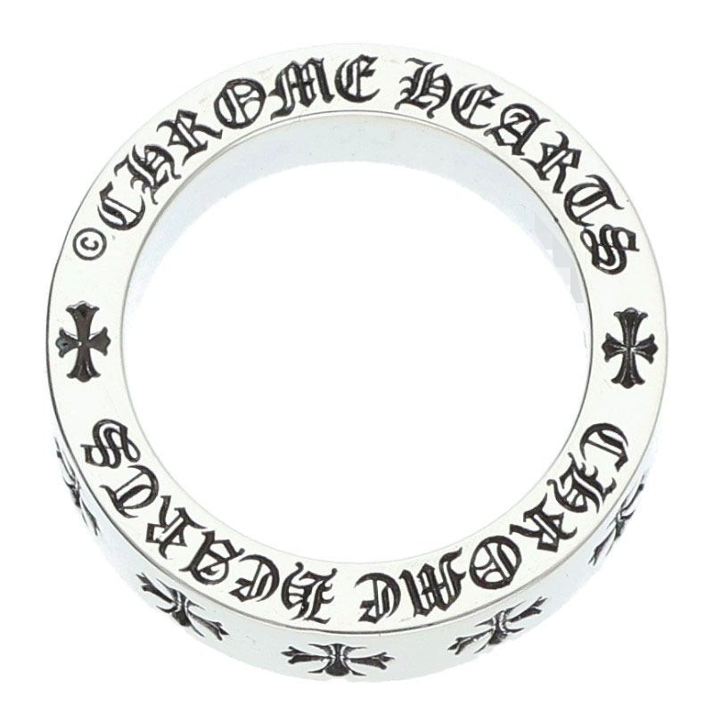 Chrome Hearts 6mm Spacer Forever Silver Ring Size ONE SIZE