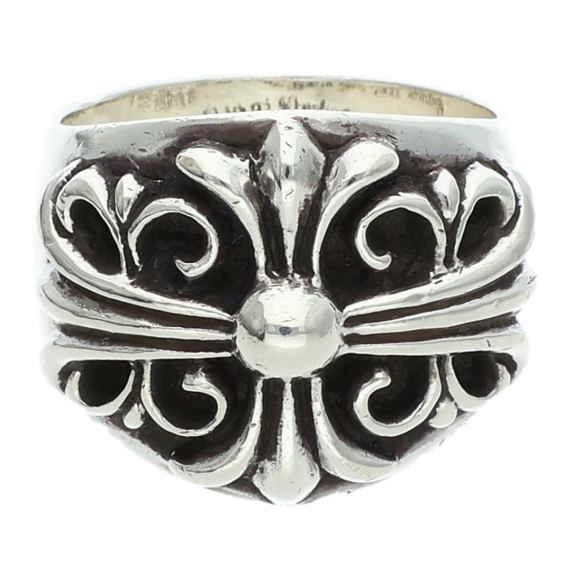 Chrome Hearts Keeper Sterling Silver Ring Size ONE SIZE