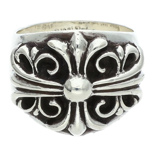 Chrome Hearts Keeper Sterling Silver Ring Size ONE SIZE