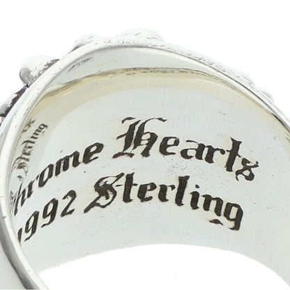 Chrome Hearts Keeper Sterling Silver Ring Size ONE SIZE