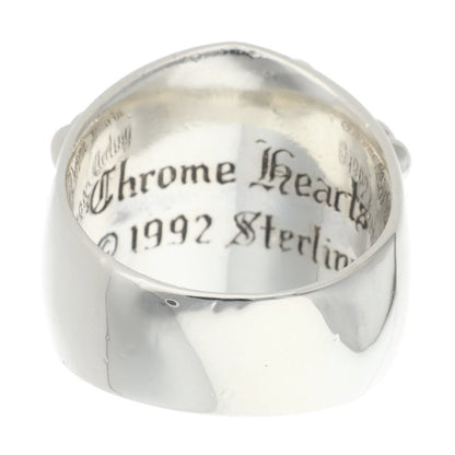 Chrome Hearts Keeper Sterling Silver Ring Size ONE SIZE