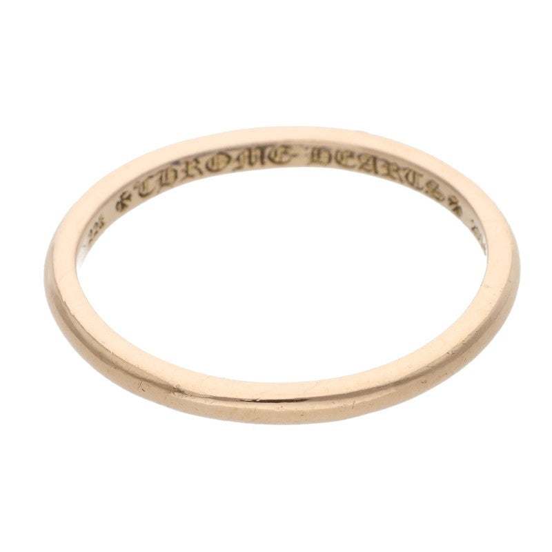 Chrome Hearts 22K Bubblegum Wedding Gold Ring Size ONE SIZE
