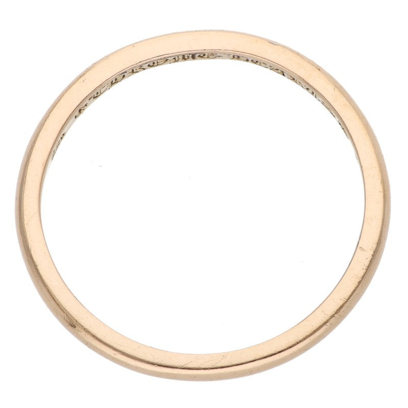 Chrome Hearts 22K Bubblegum Wedding Gold Ring Size ONE SIZE