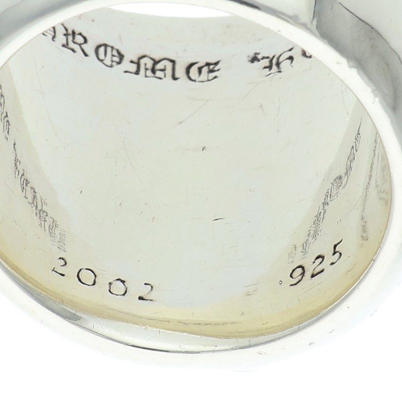 Chrome Hearts CLASSIC OVAL CROSS Silver Ring Size ONE SIZE