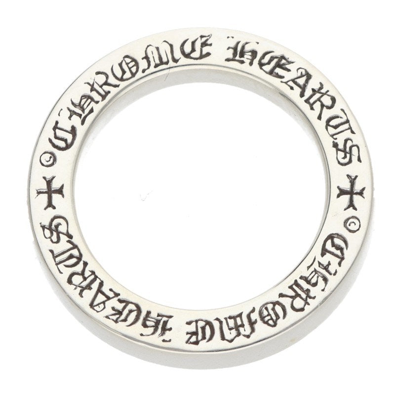 Chrome Hearts 3mm Spacer Plain Silver Ring Size US 4.5