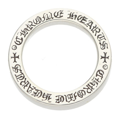 Chrome Hearts 3mm Spacer Plain Silver Ring Size US 4.5