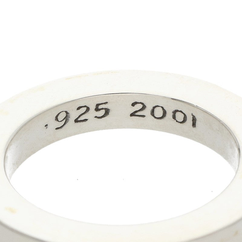 Chrome Hearts 3mm Spacer Plain Silver Ring Size US 4.5