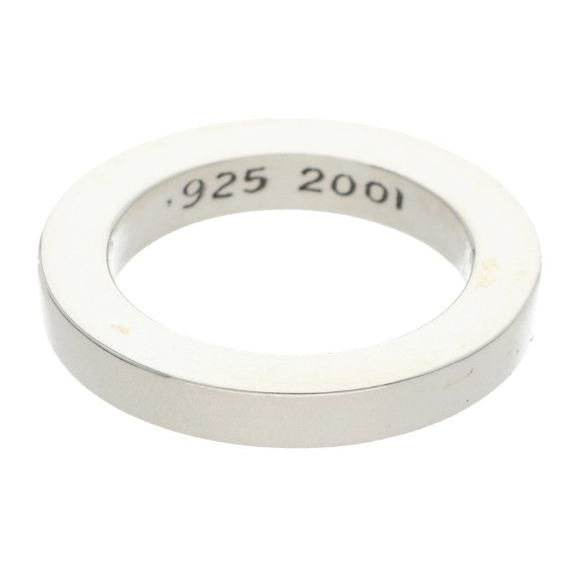 Chrome Hearts 3mm Spacer Plain Silver Ring Size US 4.5
