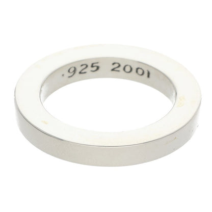 Chrome Hearts 3mm Spacer Plain Silver Ring Size US 4.5