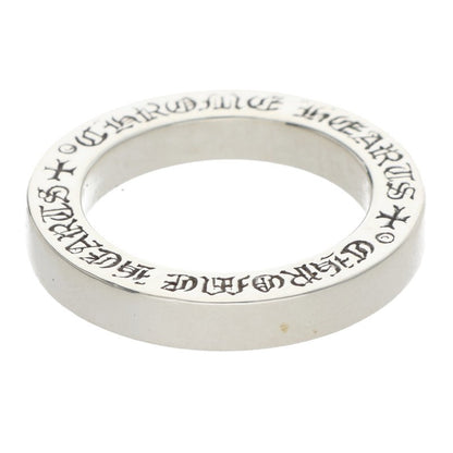 Chrome Hearts 3mm Spacer Plain Silver Ring Size US 4.5