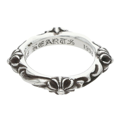 Chrome Hearts SBT BAND Sterling Silver Ring Size ONE SIZE