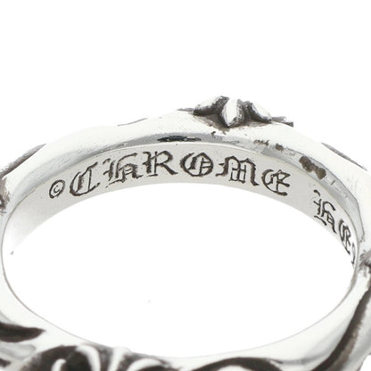 Chrome Hearts SBT BAND Sterling Silver Ring Size ONE SIZE