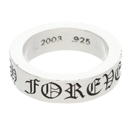 Chrome Hearts 6mm Spacer Forever Silver Ring Size ONE SIZE