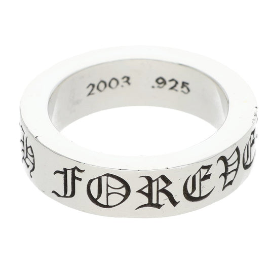 Chrome Hearts 6mm Spacer Forever Silver Ring Size ONE SIZE